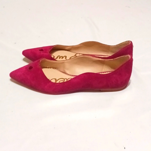 Sam Edelman Scalloped Flats Women's size 7.5 - Picture 3 of 9